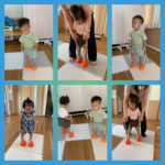 0.1歳児…パカポコ　牛乳パック　粘土　マグネット　鉄棒　ボール