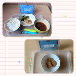 今日の給食とおやつ