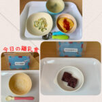 今日の給食とおやつ