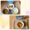 今日の給食とおやつ