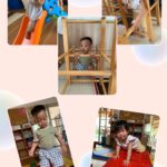 0、1歳児   室内遊具遊び  お昼寝前の様子