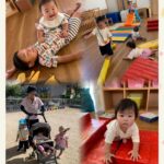 0、1歳児   お散歩  アスレチック  お昼寝前  午後活動