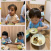 2歳児 給食の様子