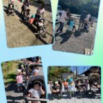 0、1歳児  お散歩  ブロック  知育遊び  トンネルくぐり