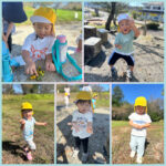 2歳児 散歩  牛乳パック跳び  椅子取りゲーム