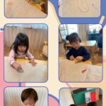 2歳児 だるまさんがころんだ ジグザグ道 方向転換ジャンプ お絵描き