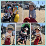 0.1歳児  タイヤ 園庭散歩  ハイハイ運動 知育遊び
