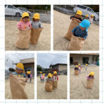 2歳児　袋跳び　横跳びの練習　パズル