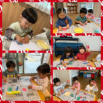 2歳児  かけっこ  制作