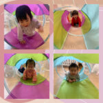 0.1歳児  ハイハイ運動  感触マット  知育遊び