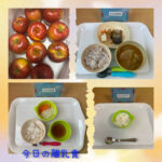 今日の給食とおやつ