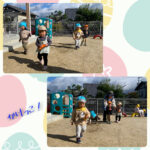 0、1歳児  かけっこ  玩具遊び  ボタン留め  アスレチック