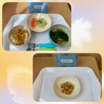 今日の給食とおやつ