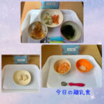 今日の給食とおやつ