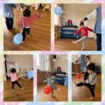 2歳児　風船遊び　ベルトコンベヤー　だるまさんがころんだ　製作