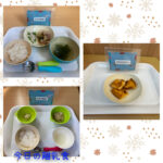 今日の給食とおやつ