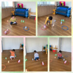 2歳児 色遊び 全身運動 製作 名前