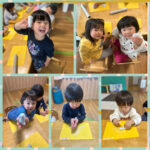 2歳児　バランスゲーム　箸遊び　ジャンプ　粘土