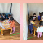 2歳児 プールスティック遊び タオル遊び 紙コップ遊び かるた お絵描き