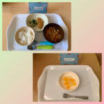 今日の給食とおやつ