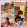 2歳児　ジャンプ　鬼ごっこ　製作　自由遊び