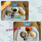 今日の給食とおやつ