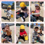 0.1歳児　砂遊び　絵本　アスレチック　迎えまでの時間