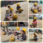 0.1歳児　ボール　お絵描き　アスレチック