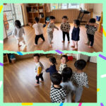 1,2歳児　リズム体操　数字　お絵描き　製作